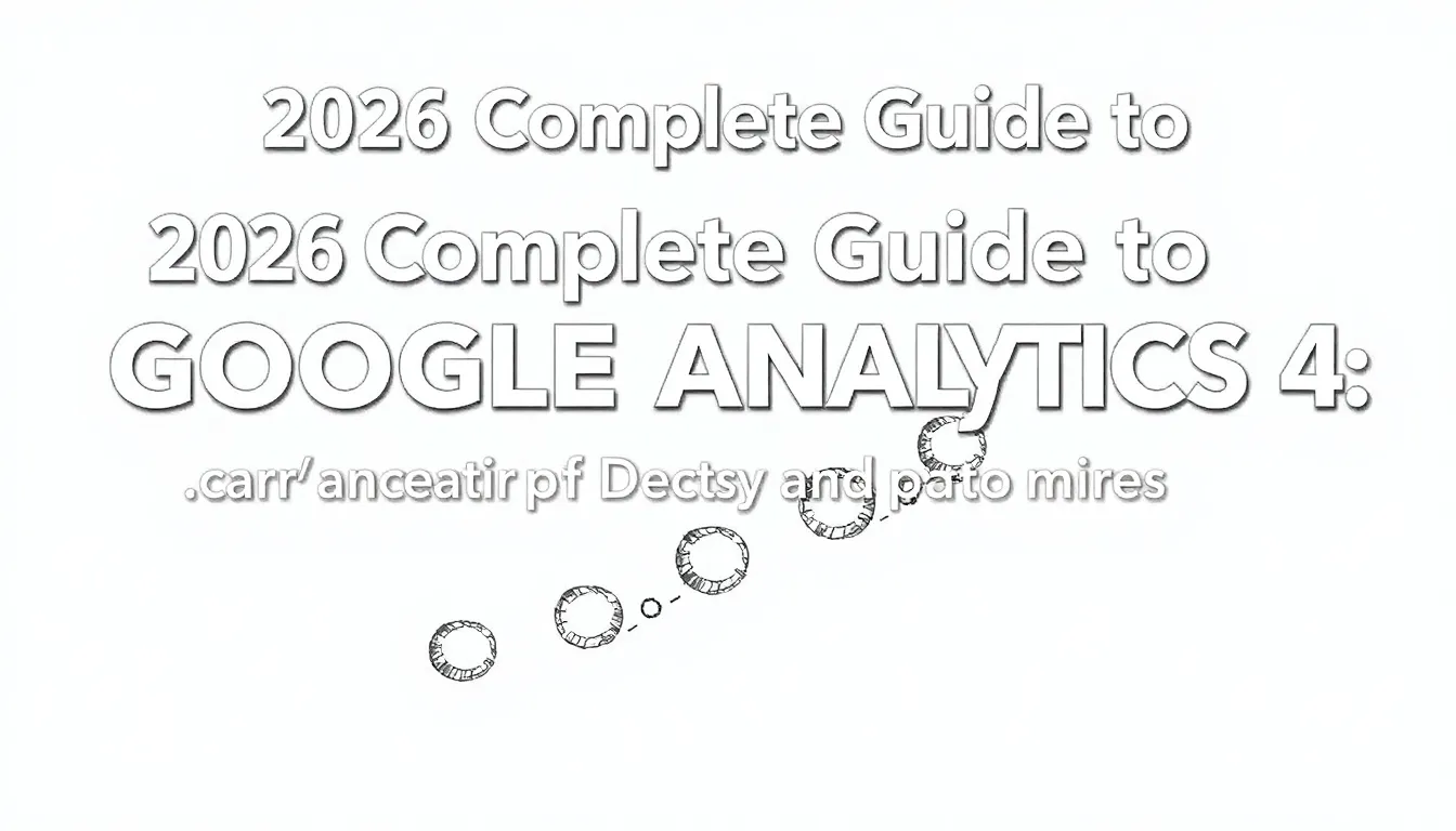 2026年GOOGLE ANALYTICS 4完整指南：设置、追踪与数据洞察